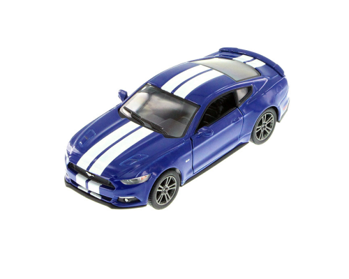 Детская модель машинки Ford Mustang GT (2015) Kinsmart KT5386FW, 1:38 Blue