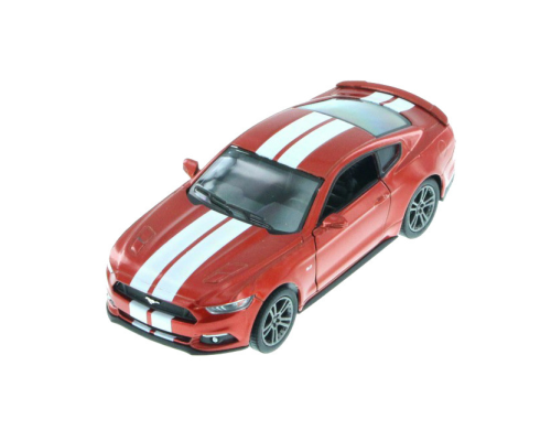Детская модель машинки Ford Mustang GT (2015) Kinsmart KT5386FW, 1:38 Red Metallic