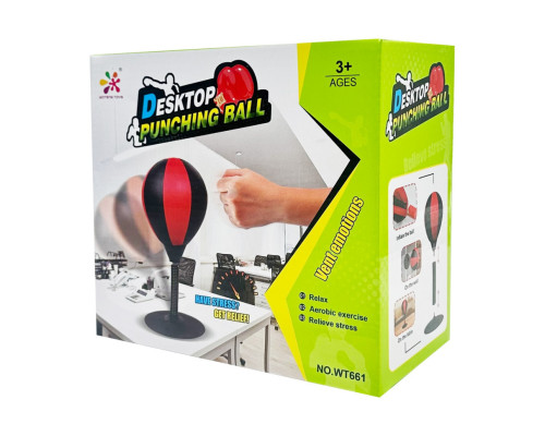 Боксерський набір WT661 груша, кріплення, насос в комплекті