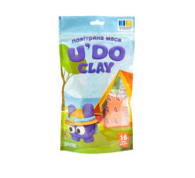 Набір для творчості "Повітряна маса U'DO Clay" 30879, 16 штук