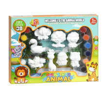 Набор для творчества Животные MK 5723(Animal) краски, кисточки