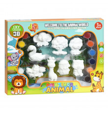 Набір для творчості Тварини MK 5723(Animal) фарби, пензлики