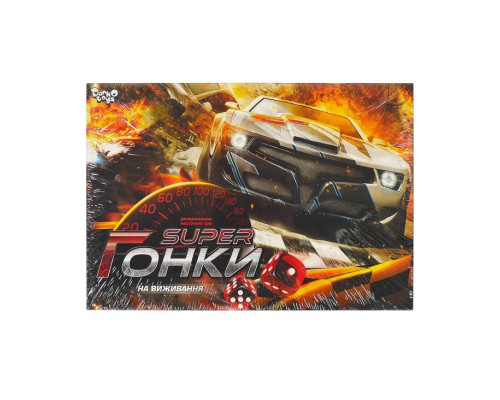 Настільна розважальна гра "Гонки на виживання" DTG24-U українська мова