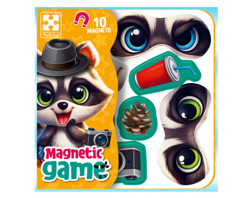 Гра розвиваюча "Емоції Єнота" VT3220-03, 10 магнітів