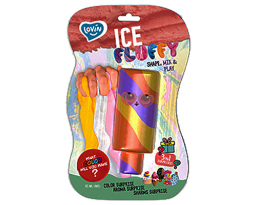 Лізун-антистрес TM Lovin Ice Fluffy ескімо 110 мл 80127