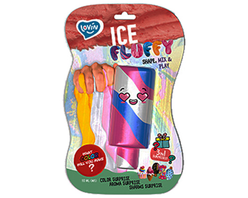 Лізун-антистрес TM Lovin Ice Fluffy ескімо 110 мл 80127