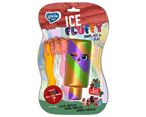 Лізун-антистрес TM Lovin Ice Fluffy ескімо 110 мл 80127