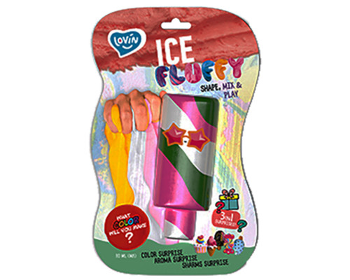 Лізун-антистрес TM Lovin Ice Fluffy ескімо 110 мл 80127