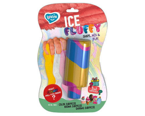 Лізун-антистрес TM Lovin Ice Fluffy ескімо 110 мл 80127