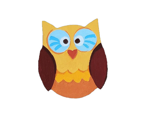 Набор детского творчества Роспись по дереву «Магниты-совы» РД-005