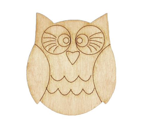 Набор детского творчества Роспись по дереву «Магниты-совы» РД-005