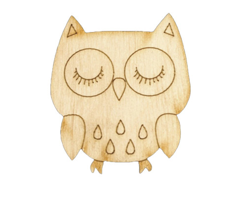 Набор детского творчества Роспись по дереву «Магниты-совы» РД-005