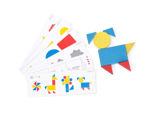 Обучающий набор "Логические блоки Дьенеша" Igroteco 900408, 48 деталей