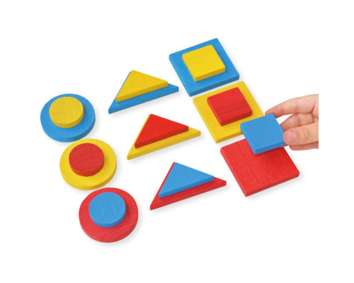 Обучающий набор "Логические блоки Дьенеша" Igroteco 900408, 48 деталей