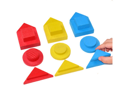 Обучающий набор "Логические блоки Дьенеша" Igroteco 900408, 48 деталей