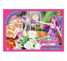 Детский пазл "Barbie" BA030 плакат 70 элементов