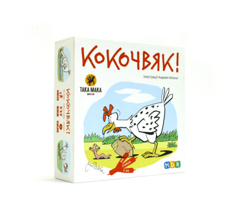 Дитяча настільна гра "Кокочвяк" 960148 від 5-ти років
