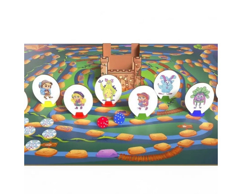 Настольная игра "Спаси монстрика" Bombat 0045 игровое поле, жетоны