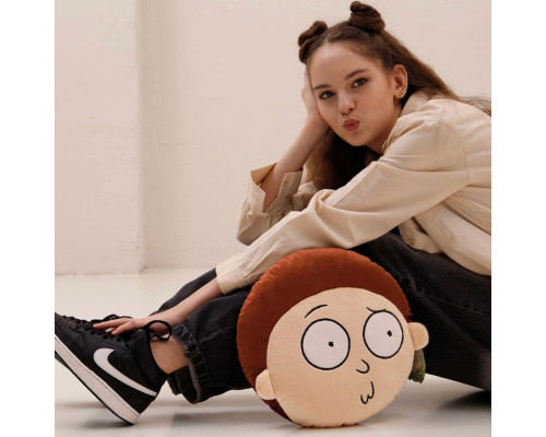 Декоративная подушка лицо Морти "Rick and Morty" FRMMORPIL22GN002