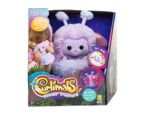 Інтерактивна іграшка Ведмедиця Белла Curlimals 3729 серії «Flutter Wonders»