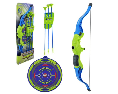 Ігровий набір Лук з мішенню 98704A-1, 3 стріли на присосках