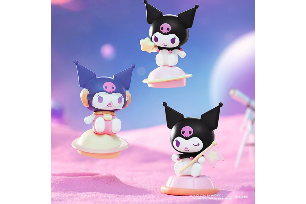 Фигурка-сюрприз "Галактические приключения" Pop Top Kuromi 24MQD-033 в ассортименте Фигурка-сюрприз "Галактические приключения" Pop Top Kuromi 24MQD-033 в ассортименте
