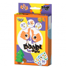 Развлекательная настольная игра "Doobl Image" DBI-02U на укр. языке Мультибокс1