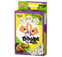 Розважальна настільна гра "Doobl Image" DBI-02-01U укр. мовою  Динозаври