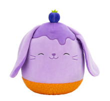 Дитяча м'яка іграшка Чорничний Кролик Squishmallows SQER01208, 19 см