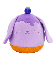 Дитяча м'яка іграшка Чорничний Кролик Squishmallows SQER01208, 19 см