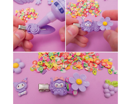 Дитячий набір для творчості "Заколки своїми руками" VT4600-01 фіолетовий