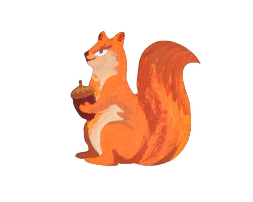 Набор детского творчества Роспись по дереву «Магниты-лесные жители» РД-006