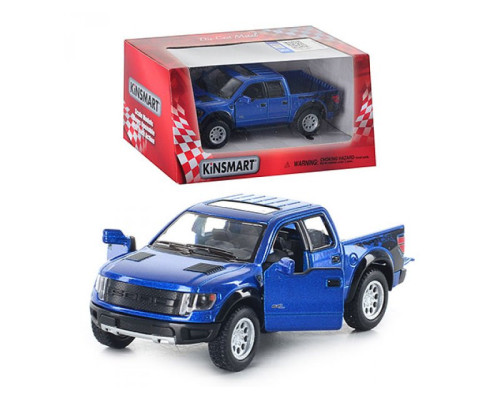 Детская коллекционная машинка FORD F-150 КТ5365 инерционная  Синий