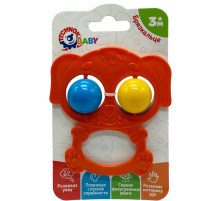 Детская погремушка "Собачка" 9338TXK-6 оранжевый