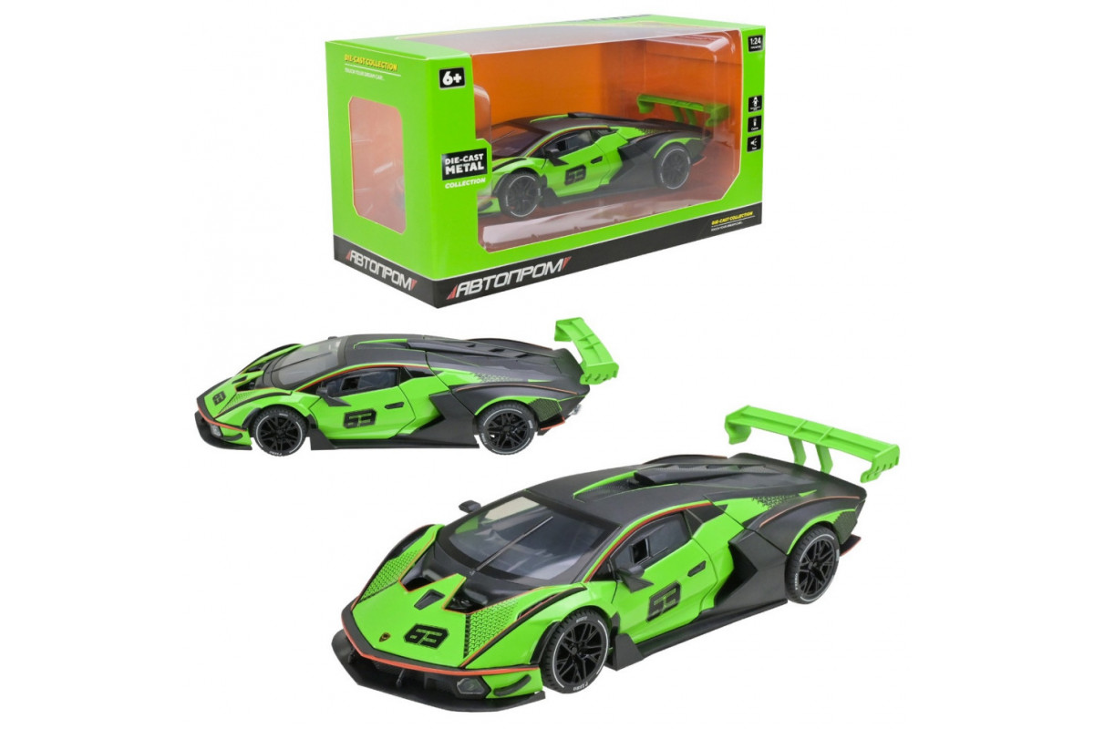 Модель автомобиля "Lamborghini" AP7700(Green) масштаб 1:24