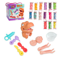 Дитячий набір для творчості "Містер тісто Dino Dentist" 41020, 24 предмети
