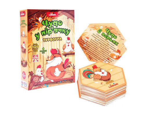 Настольная игра "Чудо в перьях" LG2045-57 украинский язык