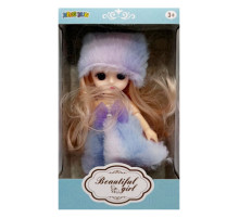 Дитяча іграшкова лялька 1361-1 шарнірна, розмір 15 см