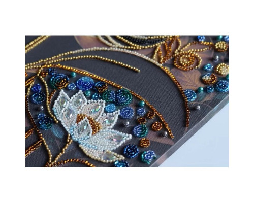 Набір для вишивання бісером "Мрій розквітати" AB-917 на натуральному полотні