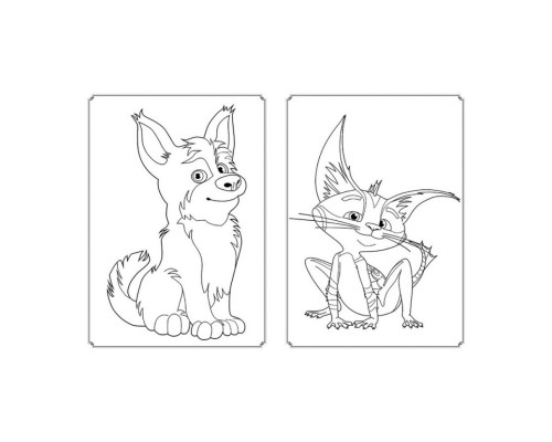 Розмальовка Магія кольору. Всесвіт Мавки Ранок 1807001 з наклейками