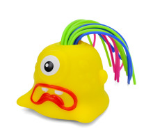 Детская игрушка-антистресс "Монстрик" FG231109065Q(Yellow) звук и свет, 5 см