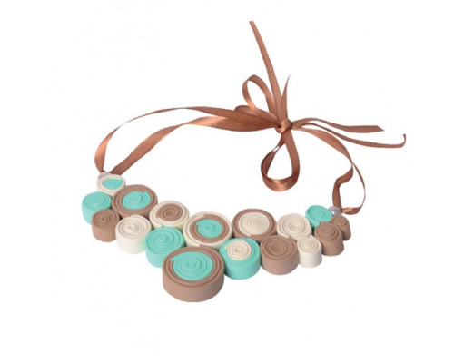 Детский набор для творчества "Колье" F-004 украшения из фоамирана