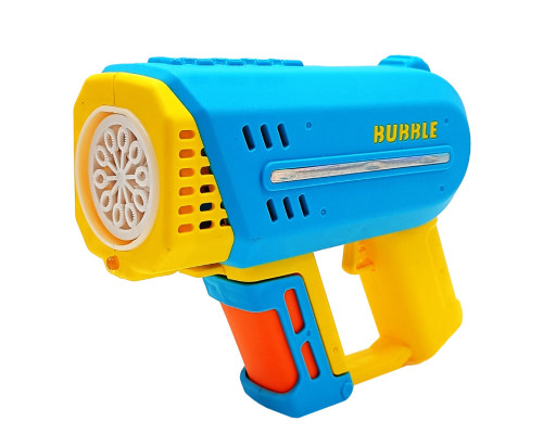 Дитячий генератор мильних бульбашок Пістолет 2236 зі світлом