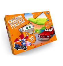 Дитячі пазли-максі "Машини" Mx30-07-16, 30 елементів