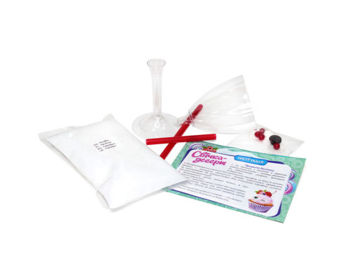 Гелева свічка в стаканчику "Вишневий десерт" 10100525 своїми руками