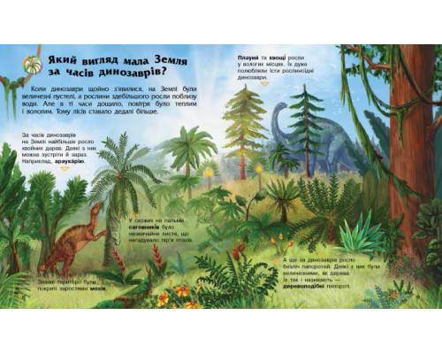 Детская энциклопедия про Динозавров 614022 для дошкольников