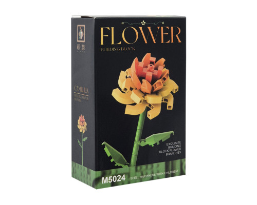 Конструктор дитячий Flower M5026-24 елементи для створення стебла та пелюсток