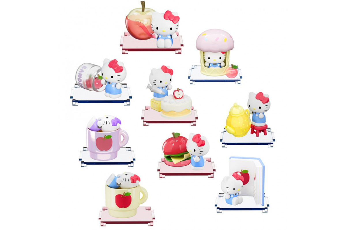 Фигурка-сюрприз "Яблочный воркшоп" Pop Top Hello Kitty 24WH-007 в ассортименте Фигурка-сюрприз "Яблочный воркшоп" Pop Top Hello Kitty 24WH-007 в ассортименте