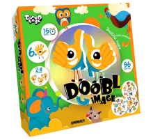 Розважальна настільна гра "Doobl Image" DBI-01-01U укр. мовою  Тварини