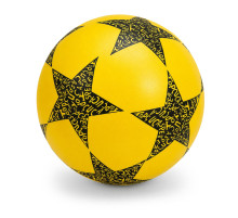 Детский резиновый мяч Звезда RB20302(Yellow) 60 грамм, диаметр 18 см